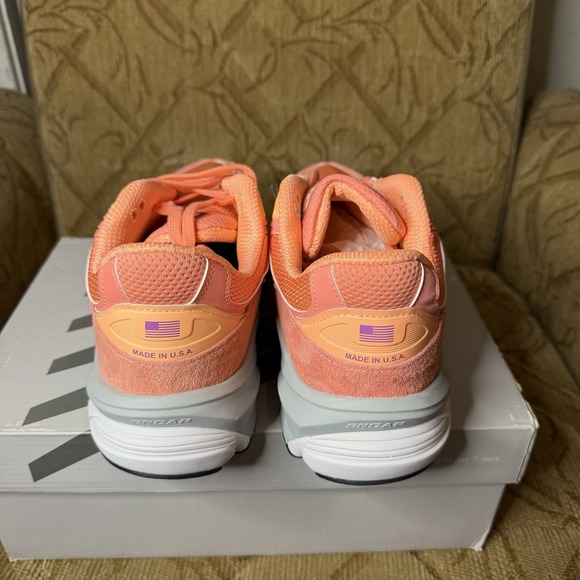 Size 10.5 - New Balance 990v6 Made in USA Salmon main image 6